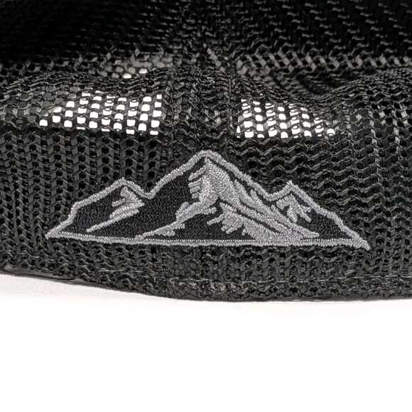 Cabela's Flex-Fit Mesh-Back Cap Gray Black One Size Fits Most - Picture 2 of 4